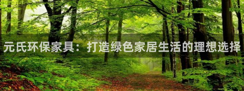 杏耀开户app下载：元氏环保家具：打造绿色家居生活的理想选择
